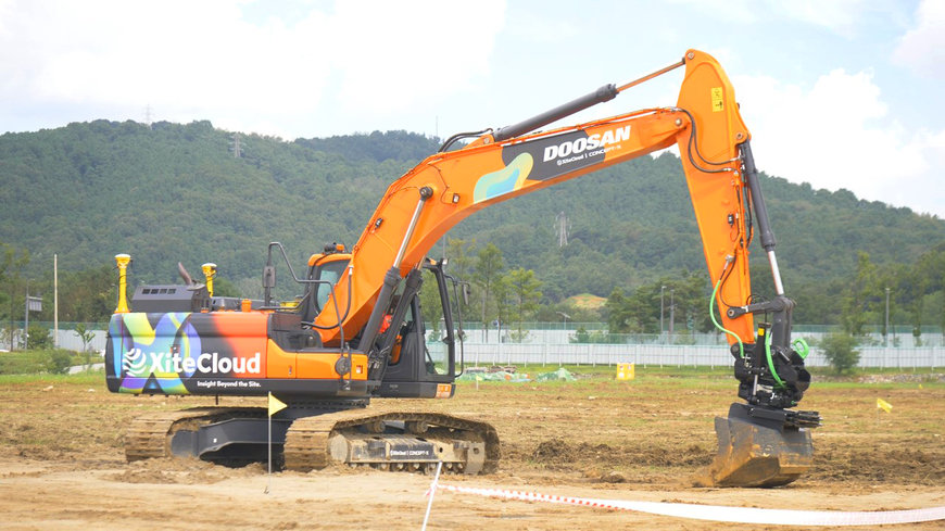 Doosan Infracore Wins the MOLIT Minister Award for XiteCloud